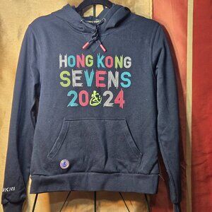 Hong Kong Sevens 2024 Hoodie | Rugby Tournament Navy Sweatshirt Unisex